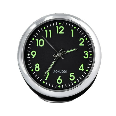 BallsFHK Car Fluorescent Wall Clock Light Quartz Clock Universal Pocket Watch