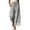 *Black, variant on VBVC Women's Striped Drawstring Wide Leg Pants , Casual Summer Beach Trousers For Women , Ladies' Lace Trim Hem Loose Pants with Pockets, Black , S-3XL