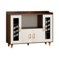 thumbnail image 2 of Fogcroll Kitchen Storage Cabinet Kitchen Buffet Cabinet Sideboard Buffet Cabinet with Storage and Open Shelf and 4 Doors, Modern Storage Cabinet for Kitchen, Dining Room, Living Room, 2 of 13