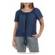thumbnail image 1 of Blusa Simply Basic M220A02012 Talla Eg Marino Campesina Estampada, 1 of 4
