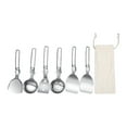 thumbnail image 1 of LOVIVER 7Pcs Camp Cooking Utensil Set Metal Outdoor Kitchen Gear for RV Party Picnic, 1 of 8