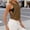 Brown Tops, variant on Women Casual Shirts Summer Solid Color T Shirt Crew Neck Tee For Everyday Comfort And Fit Lightweight Breathable Blend Tops Sleeveless Relaxed Fit T-Shirt