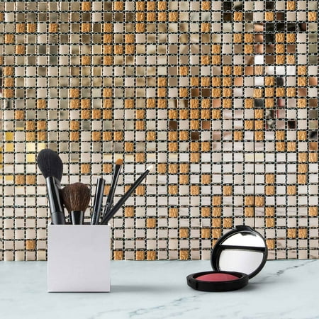Efavormart 10 Pack Self Adhesive Rose Backsplash L