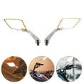 thumbnail image 2 of 1 Pair Motorbike Rearview Mirror Handlebar Mount Mirror Motorcycle Mirror, 2 of 7