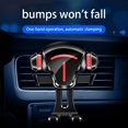 thumbnail image 1 of Neinkie Car Phone Holder 360 Degree Rotation Telescopic Adjustable Foldable Auto-clamping Navigation Suction Cup Air Vent Dashboard GPS Mount Support Mobile Phone Stand for Vehicle, 1 of 9