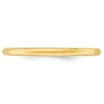 thumbnail image 3 of 10k Yellow Gold 2mm Standard Weight Comfort Fit Wedding Band Size 11, 3 of 5