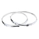 thumbnail image 1 of Soidarity 1 par de llantas de anillo de aro de tambor Tom de hierro de 13 pulgadas y 6 agujeros Accesorios para instrumentos musicales 1.2 mm 14 pulgadas 6 agujeros, 1 of 1