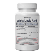 Alpha Lipoic Acid - Powerful 600mg, 120 Vegetable Capsules - Made In USA, 100%