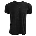 thumbnail image 1 of Canvas - Camiseta de manga corta Unisex Hombre Mujer - Mezcla algodón-poliéster (Negro jaspeado), 1 of 1