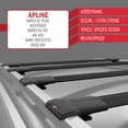 thumbnail image 7 of Compatible with Mercedes Vito 2 (W639) Pre-Facelift 2003-2010 FLY Model Car Roof Rack Cross Bar Black Aluminium 4 Bars, 7 of 7