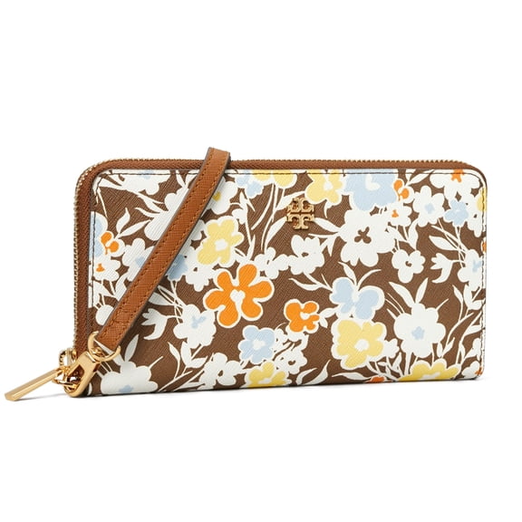 Tory Burch Women's Large Zip Around Continental Wallet (Multi)