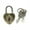 Gloden, variant on BE-TOOL 10Pcs Metal Love Shape Craft Locks with Keys, Mini Zinc Alloy Padlock for Diary Handbag Notebook Jewelry Box Gifts Antique Bronze