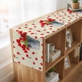 thumbnail image 6 of Table Runners 72 Inches Long Dress Scarves, Red Tulip Flowers Farmhouse Kitchen/Dining Table Runner, Coffee Tablerunners, Spring Floral Vintage Drum Country Yellow 14x72 Inch, 6 of 9