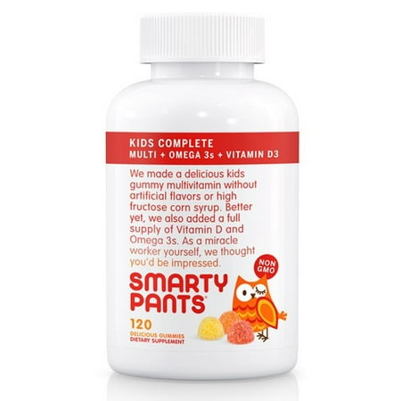 UPC 851356004019 product image for Smartypants 1137421 Smartypants Childrens All-In-One Multivitamin Plus Omega 3 P | upcitemdb.com