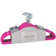thumbnail image 2 of 100 Pack Slim Velvet Suit Hangers in Black, 2 of 5