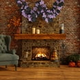 thumbnail image 7 of Halloween Garland, 5.6 FT Fall Maple Leaf Garland with Black Purple Willow Vines, Artificial Autumn Hanging Decor for Thanksgiving, Home, Wall, Wedding & Party Decoration, 7 of 7