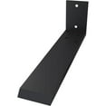 thumbnail image 3 of Ekena Millwork 2 1/2"W x 12"D x 4"H Hidden Support Steel Heavy Duty Bracket w/ Back Plate, Powder Coated Black, 3 of 10