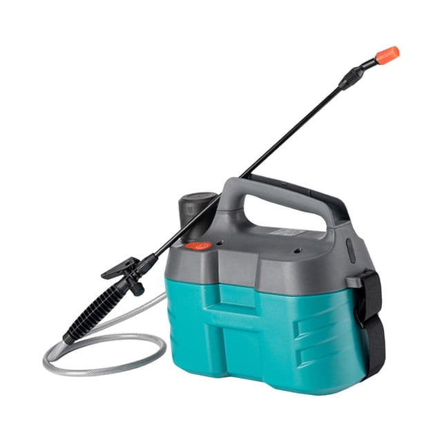 Pulverizador eléctrico de jardín recargable de 5 litros, portátil, versátil, fácil de usar, pulverizador de hombro, duradero para riego de huertos.