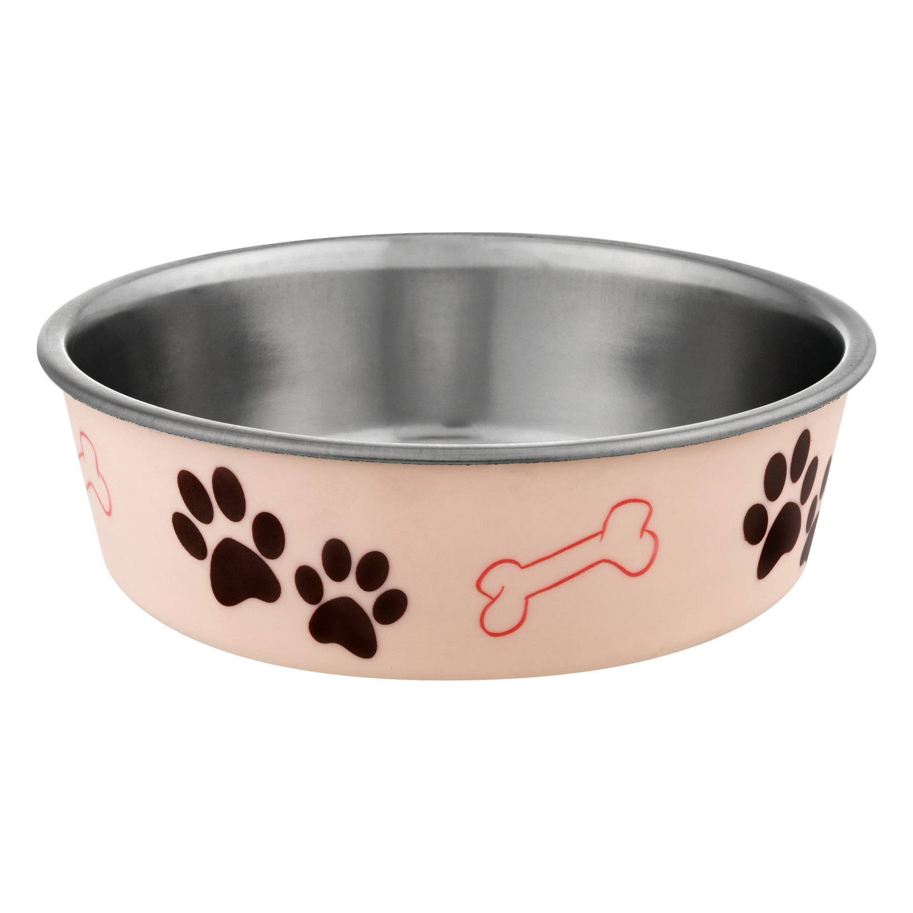 Loving Pets Bella Bowl Medium Paparazzi Pink, 1.0 CT