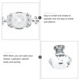 thumbnail image 4 of 6Pcs Metal Drawer Knobs Crystal Cabinet Handle Wardrobe Drawer Pull Knob Dresser Drawer Knobs, 4 of 8