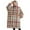 Multi Color Plaid, variant on Oversized Wearable Blanket Hoodie,Green Camo Tiger Stripe Pattern Sherpa Blanket Hoodie with Super Pockets,Super Warm Fuzzy Pullover for Women & Men