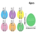 thumbnail image 4 of CoreLiving Easter Cutlery Holders Set of 6 Felt Tableware Bags, Bunny Shaped Utensil Sleeves for Knife Fork Spoon, Carrot Design Spring Kitchen Decor, Funny Money Holders for Cash Gifts, 4 of 7