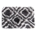 thumbnail image 3 of SAYFUT Super Soft Indoor Modern Silky Smooth Rugs Fluffy Rugs Anti-Skid Shaggy Area Rug Dining Room Home Bedroom Carpet Floor Mat, 15.7''x23.6''(Door Rug), 3 of 6