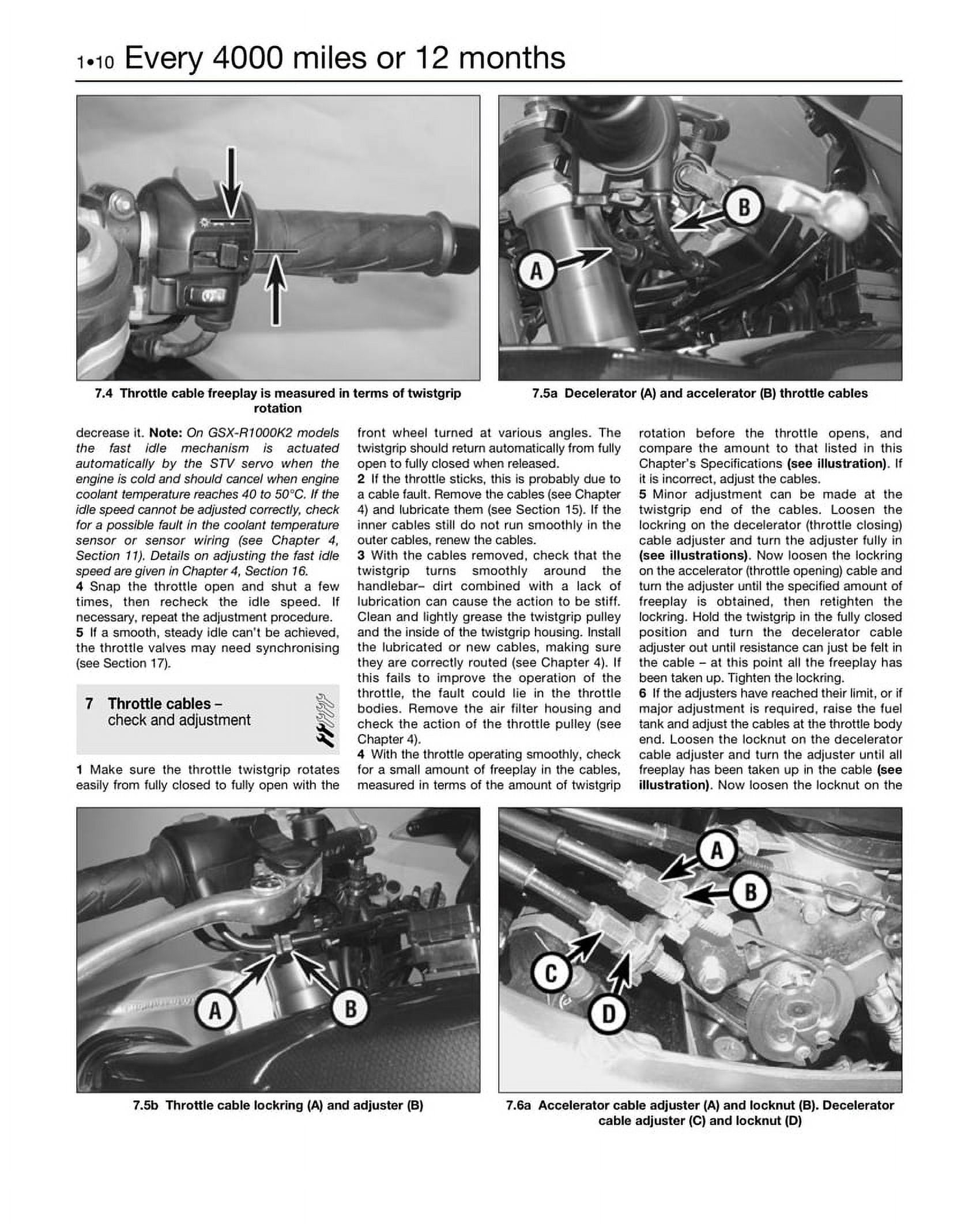 Suzuki GSX-R600 (01-03), GSX-R750 (00-03) & GSX-R1000 (01-02) Haynes Repair Manual ^