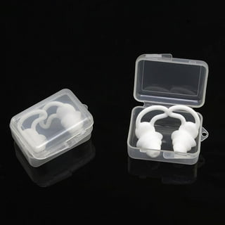 audiomate high-fidelity earplugs with metal keychain carry case and 2  interchangeable earbuds, comfortable soft silicone