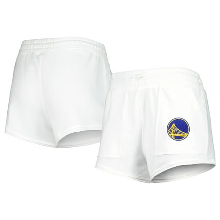 Women s Concepts Sport White Golden State Warriors Sunray Shorts