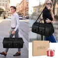thumbnail image 5 of Bolsa de ropa ITIEZY Premium Travel de piel sintética impermeable, 5 of 5