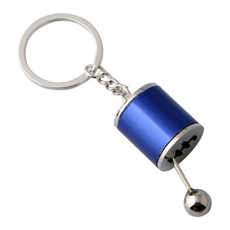 Car Gear Box Keychain For Men Women Imitation 6 Speed Manual Car