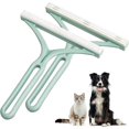 thumbnail image 1 of Removedor de pelo de mascotas reutilizable ZHAOCHENG 2 piezas Quitapelusas y raspador de alfombras, 1 of 5