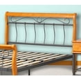 thumbnail image 3 of Cama Matrimonial de Madera de Maple Mobilkraft  Modelo 832 Matrimonial, Estilo Contemporaneo en color Maple y Acero, 3 of 4