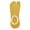 Yellow, variant on Lroveb No Show Socks for Women Print Multicolor Toe Socks Two Finger Warmer Funny Socks