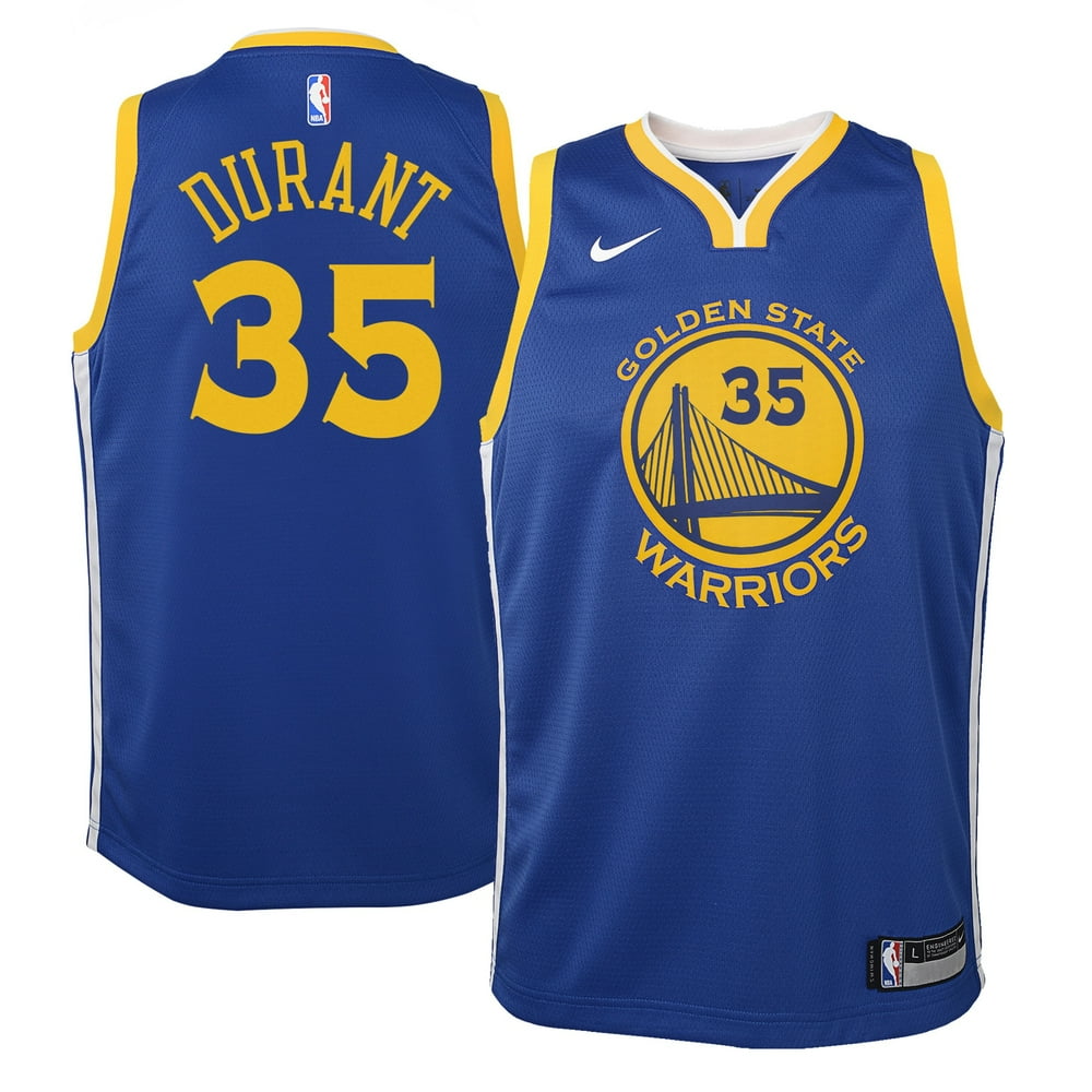 Kevin Durant Golden State Warriors Nike Youth Swingman Jersey Royal - Icon Edition - Walmart.com