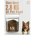 LivLab Mker Dog Food YPF5 Storage Container 5 lbs Pet Food Containers