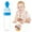 Blue, variant on Clearance Tableware under $5,Children With Suction Cup Rice Paste Bottle Children Training Silicone Baby Bottle Spoon Auxiliary Food Bottle Can Stand