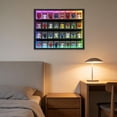 thumbnail image 3 of Qdiou 36 Sports Card Display Rack-LED-1PC(33*26 in), 3 of 5