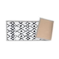 thumbnail image 3 of World Rug Gallery Modern Boho Design Non-Slip Stair Treads (Set of 13) 8.6" x 26" Cream, 3 of 5