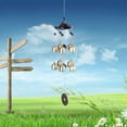 thumbnail image 1 of Metal 10 campanas cobre viento carillón jardín patio colgante decoración regalo, 1 of 8