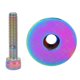 thumbnail image 1 of Tapa superior para auriculares de bicicleta, cubierta superior de aleación de aluminio para auriculares de bicicleta de montaña con pernos, colorido, 1 of 10
