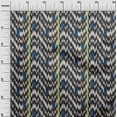 thumbnail image 2 of oneOone Silk Tabby Fabric Stripe & Chevron Ikat Decor Fabric Printed BTY 42 Inch Wide, 2 of 4