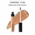 thumbnail image 2 of TekDeals PHOERA Makeup Concealer Liquid Moisturizer Conceal HD High Definition Foundation, Chestnut, 2 of 2
