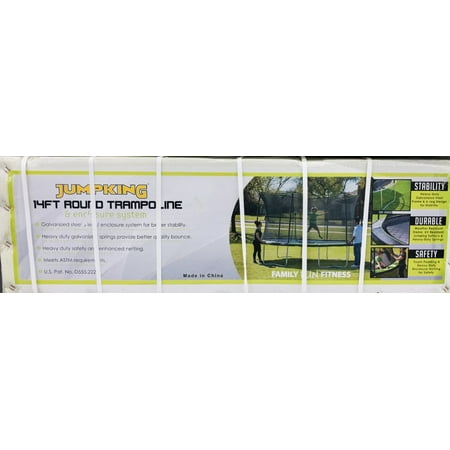 Bounce Pro 14-Foot Trampoline, with Safety Enclosure Combo