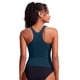 thumbnail image 2 of Top Tankini CRZ YOGA Cuello Alto y Espalda Deportiva Azul Mediano, 2 of 5