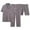 Coffee, variant on Womens Silk Satin Pajama Sets 3pcs Loungewear Pjs Nightwear 3 Piece Lounge Set Postpartum Pajamas Button Down Pj Set Short Sleeve Sleepwear Cotton Pajama Pants Women Lightweight Pajamas for Women