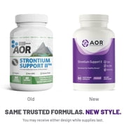 Advanced Orthomolecular Research AOR Strontium Support II, 341 mg , 60 Capsules