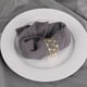 thumbnail image 4 of ZHAOCHENG Servilleteros, 12 servilleteros dorados, servilleteros para cenar, 4 of 5