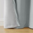 thumbnail image 5 of Better Homes & Gardens Velvet Grommet Blackout Single Curtain Panel, Soft Silver, 52" x 63", 5 of 5